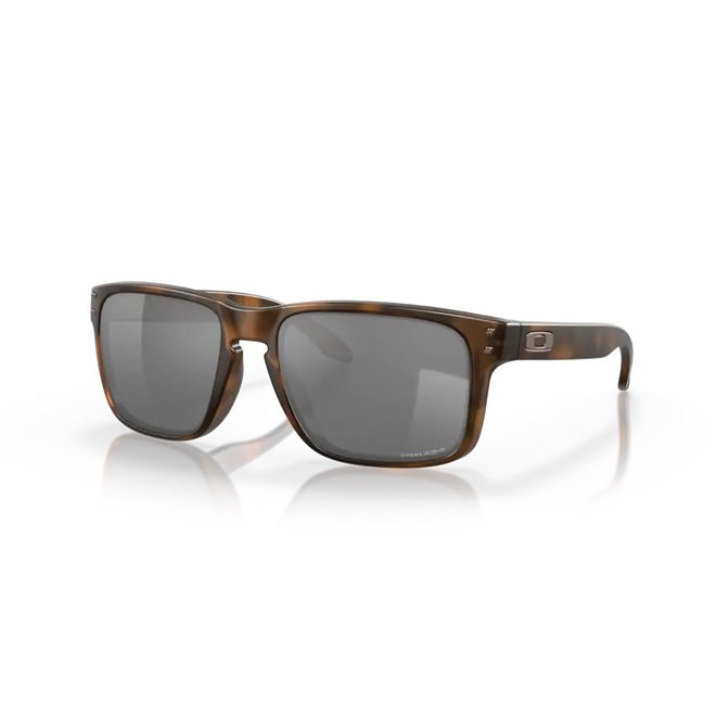 Oakley Holbrook Matte Brown Tortoise Prizm Black Sunglasses