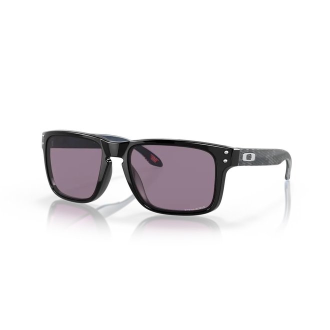 Oakley Holbrook Hi Res Polished Black Prizm Grey Sunglasses