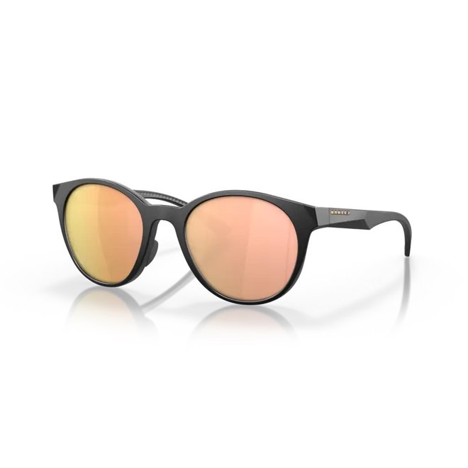 Oakley Spindrift Matte Black / Prizm Rose Gold Polarized Sunglasses