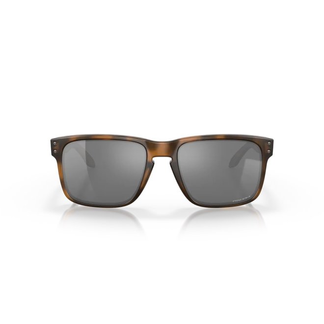 Oakley Holbrook Matte Brown Tortoise Prizm Black Zonnebril