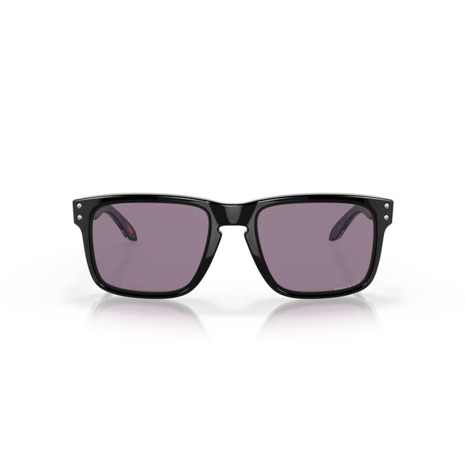 Oakley Holbrook Hi Res Polished Black Prizm Grey Sunglasses