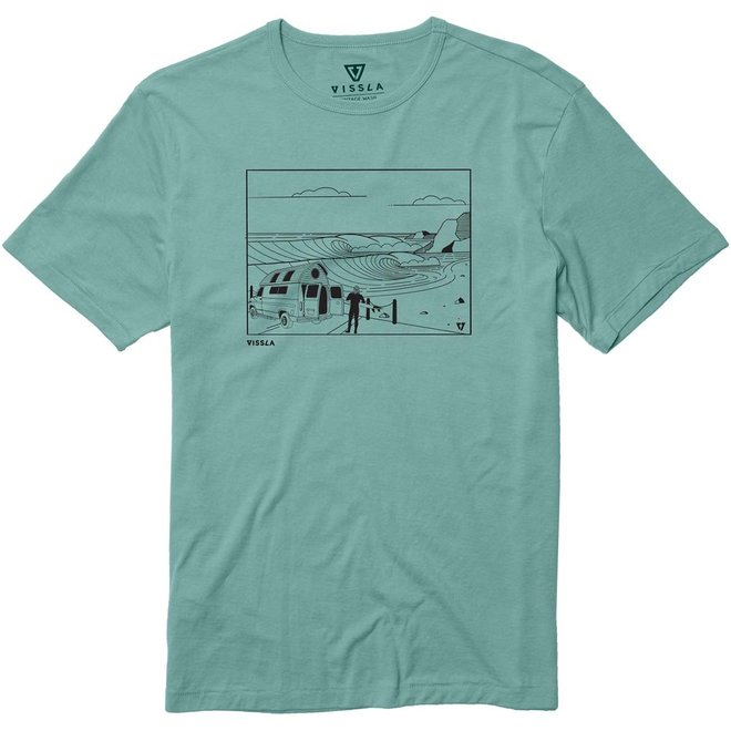 Vissla Men's Dream Steeple Eco Tee Jade 
