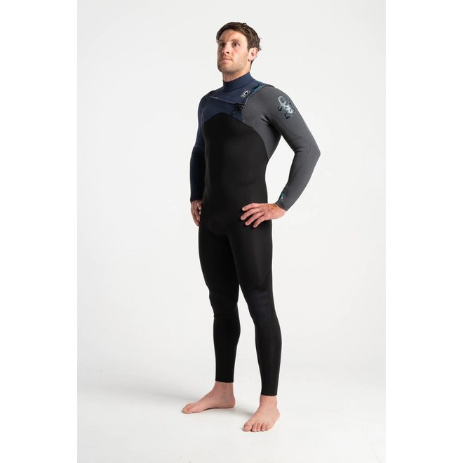 C-Skins Session 3/2 Heren Wetsuit Navy/Black