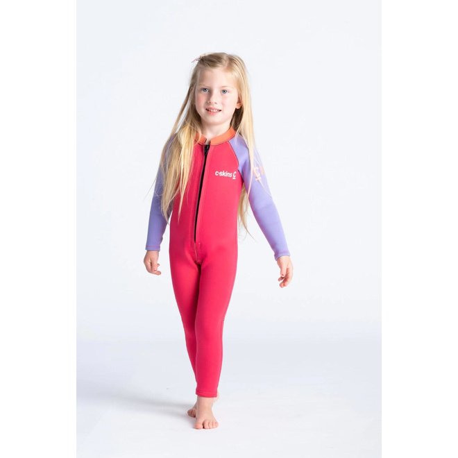 C-Skins 3/2 Baby Wetsuit Red Lila