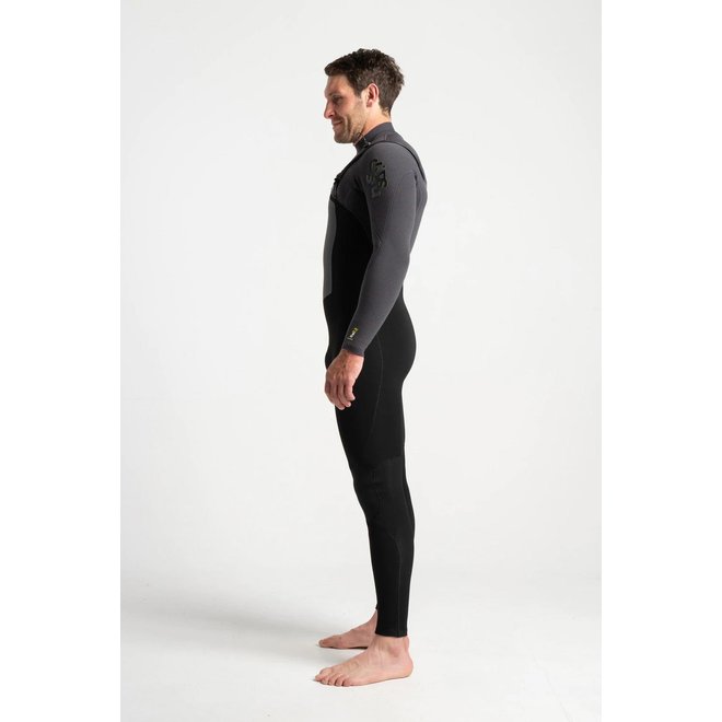 C-skins ReWired 3/2 Heren Wetsuit Black/Grey