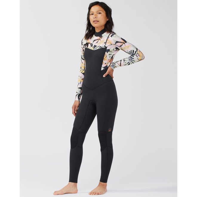 Billabong Salty Dayz 3/2 Women's Summer Wetsuit Paradise Black