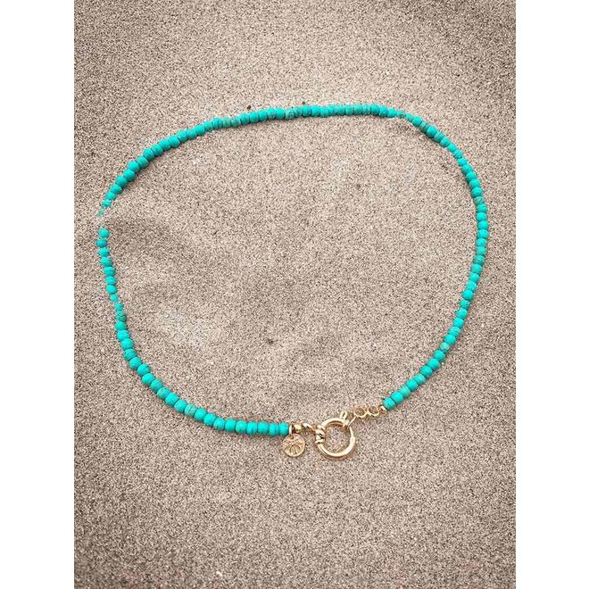 Laguna Treasures Kralen Ketting Turquoise