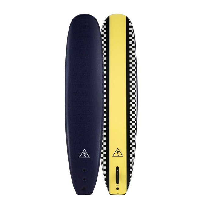 Catch Heritage 8'6'' Noserider Single Fin Midnight Blue/Yellow