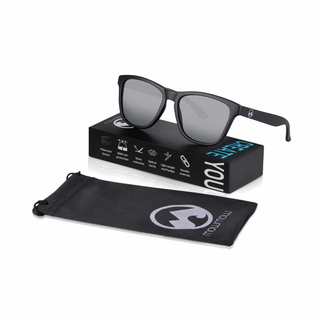 Mowmow Sunglasses Mirage Matte Black Frame / Black Lens