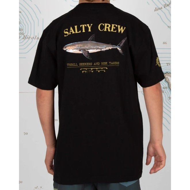 Salty Crew Boys Bruce S/S Tee Black