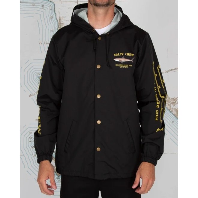 Salty Crew Men's Bruce Snap Jacket Black