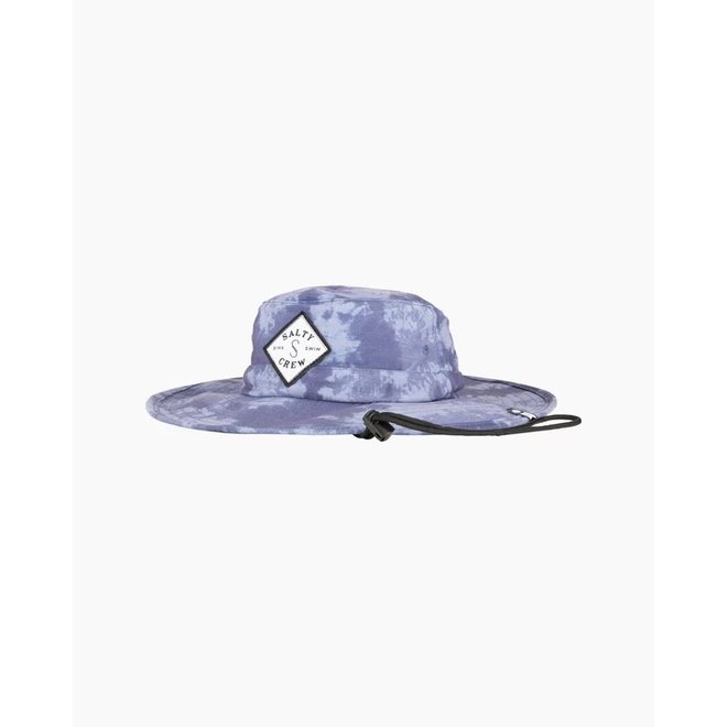 Salty Crew Tippet Boonie Hat Navy Tie Dye