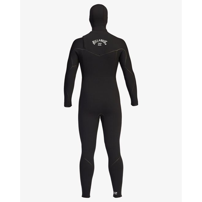 Billabong Furnace 5/4 Men's Wetsuit Hooded Black