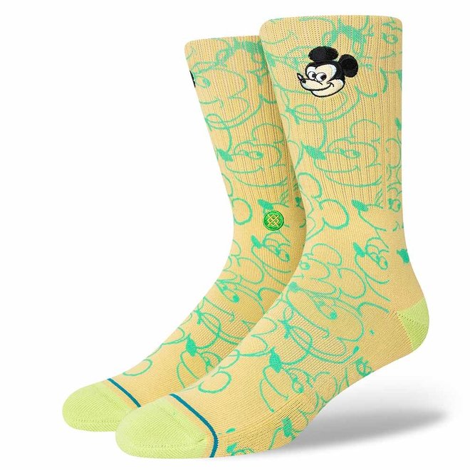 Stance Dillon Froelich Mickey Socks Mustard