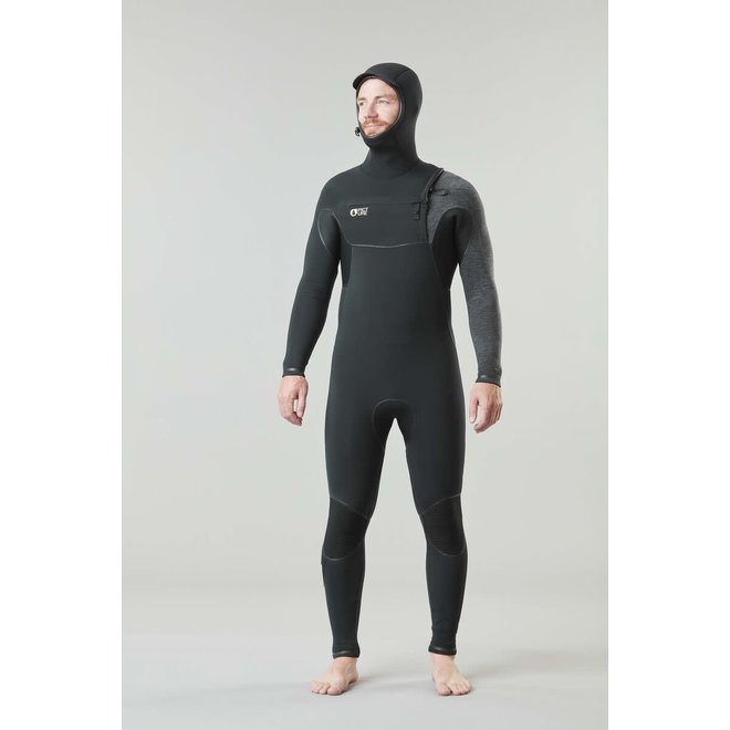 Picture Dome 5/4 Heren Wetsuit Hooded Black