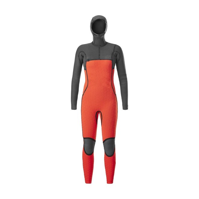 Picture Dome 5/4 Dames Hooded Wetsuit – Black