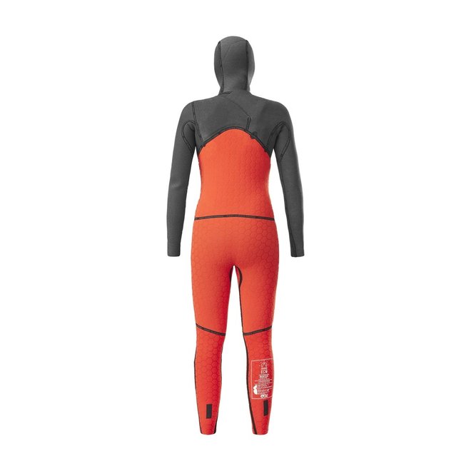 Picture Dome 5/4 Dames Hooded Wetsuit – Black
