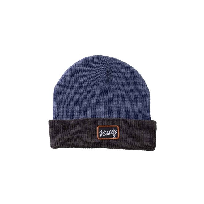 Vissla Solid Sets Eco Beanie Dark Denim