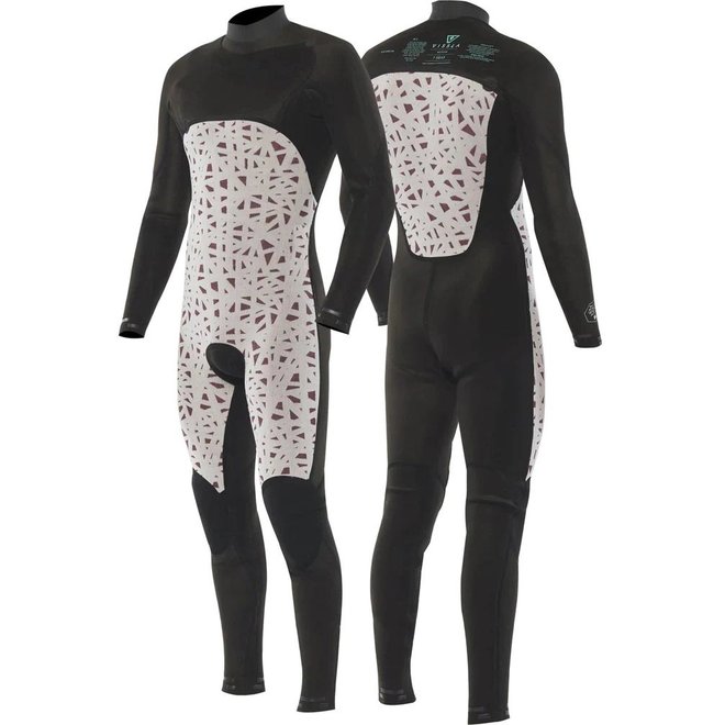 Vissla 7 Seas 5/4 Heren Wetsuit Blood