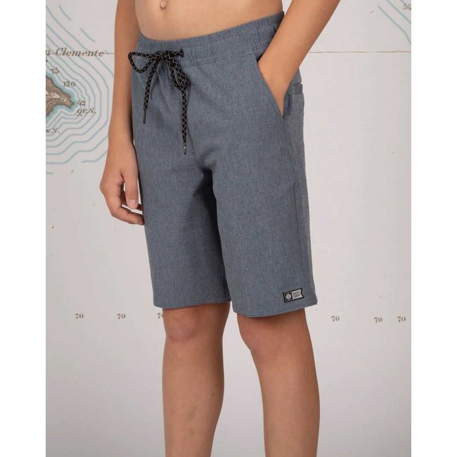 Salty Crew Boys Drifter 2 Hybrid Elastic Shorts Navy