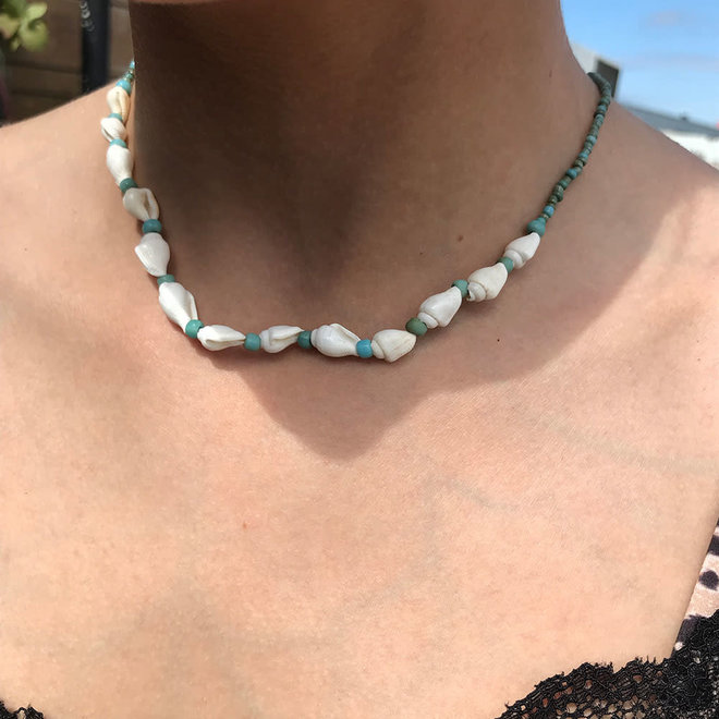 At Aloha Hilo Necklace Turquoise