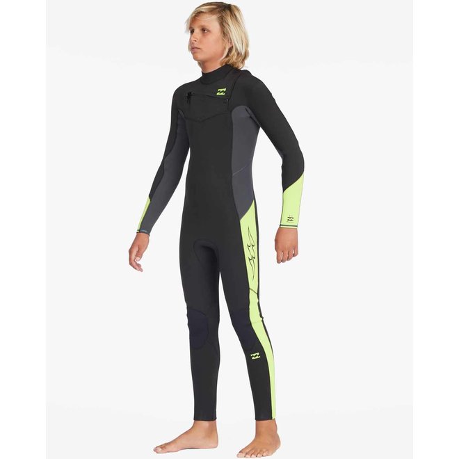 Billabong 4/3 Absolute Kids Wetsuit - Stealth