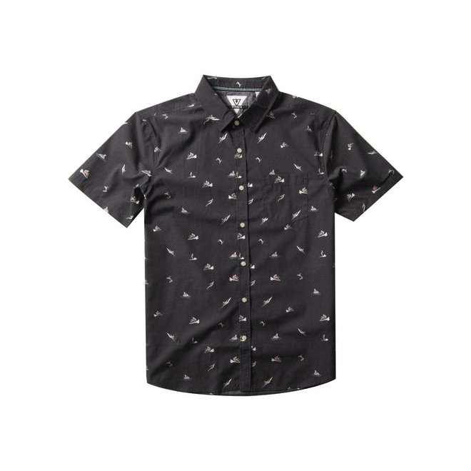 Vissla Heren Radical Eco SS Shirt Black