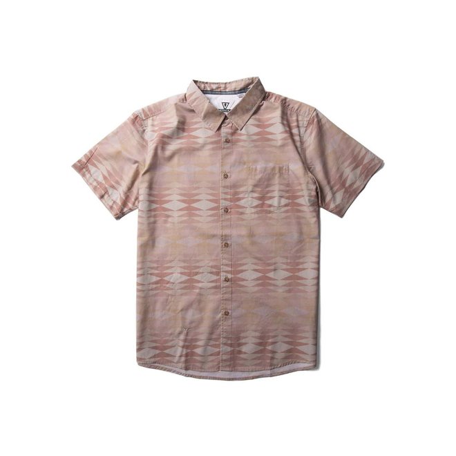 Vissla Heren Jabber Eco SS Shirt Terracotta