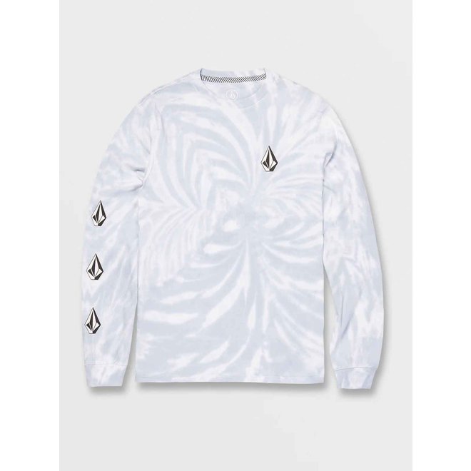 Volcom Heren Iconic Stone Dye LS Tee Celestial Blue
