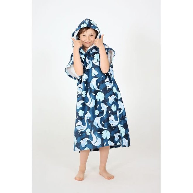 After Kids Surf Poncho Waterlily