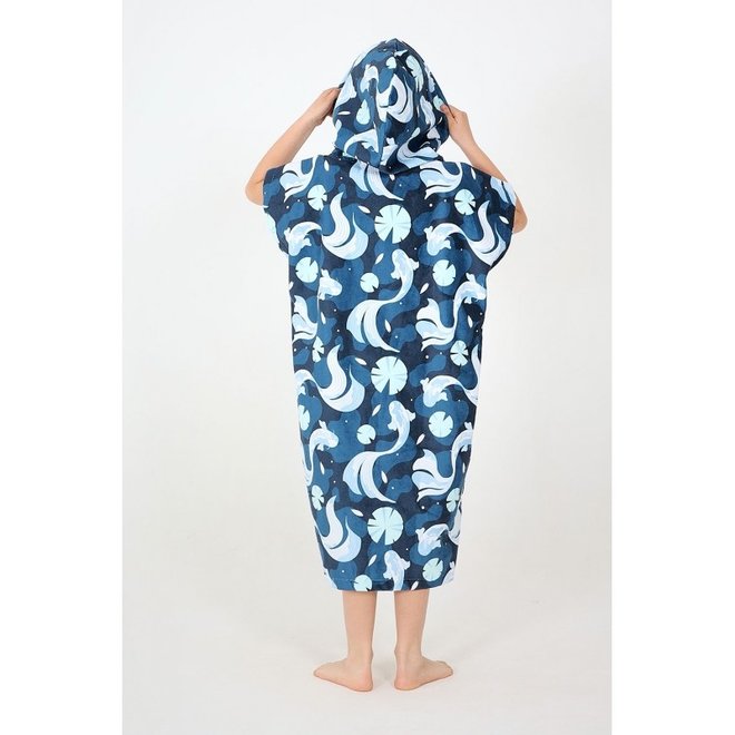 After Kids Surf Poncho Waterlily