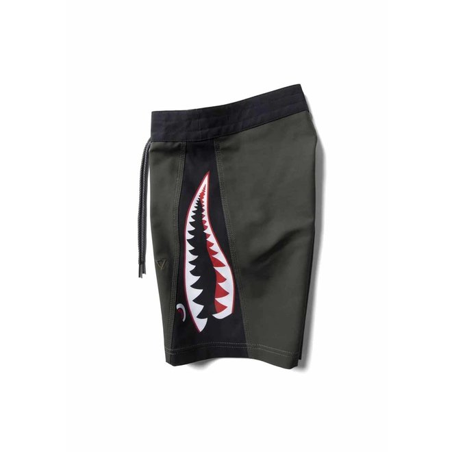 Vissla Warbird 17" Boys Boardshorts Tarp