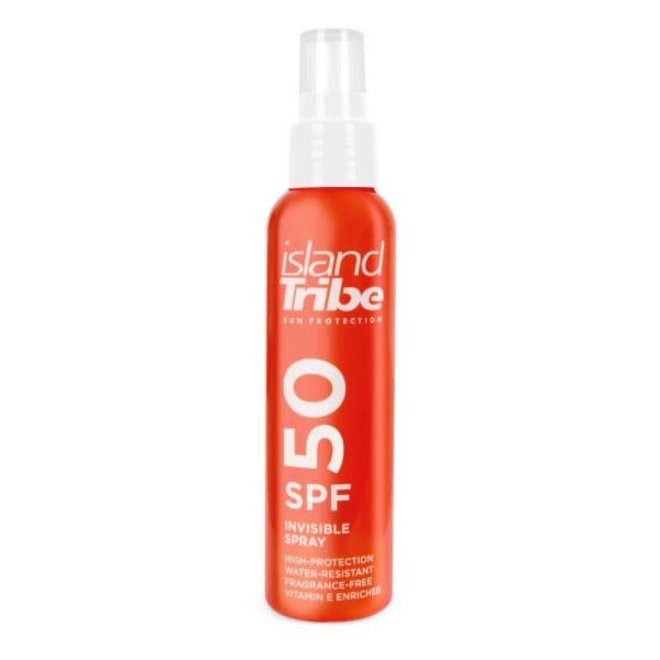 Island Tribe SPF 50  Clear Gel Spray Sun Screen 100 ml