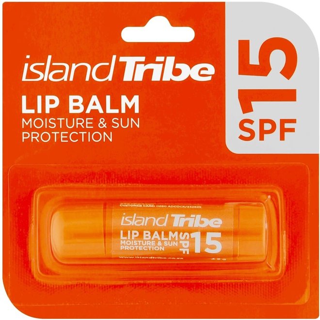 Island Tribe SPF 15 Lippen Balsem Zonnebrand