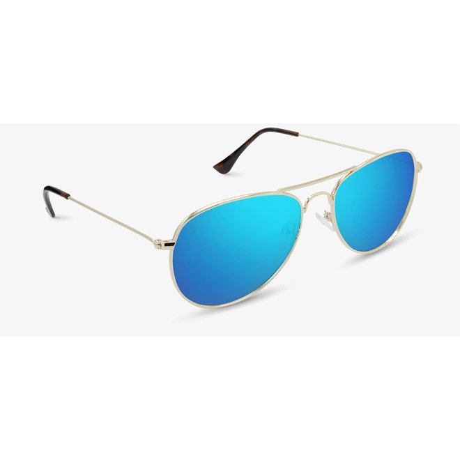 Nectar Maverick Polarized  Gold/Blue Sunglasses