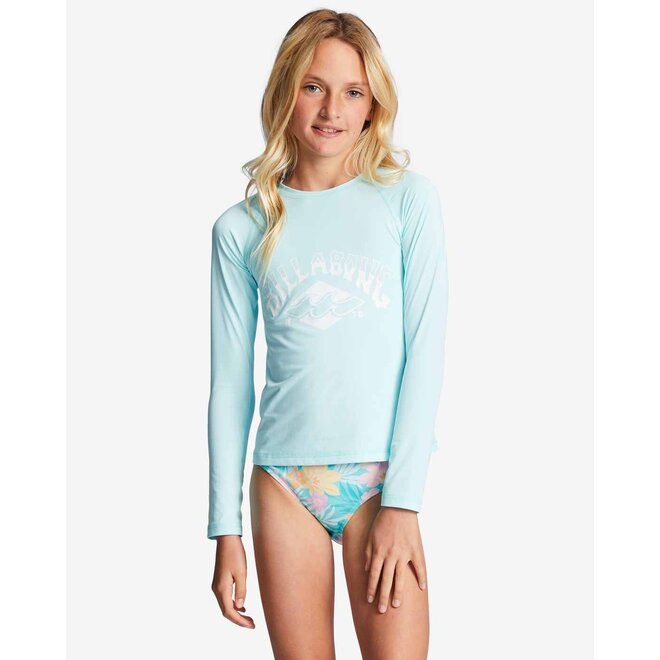 Billabong Kids Core Surfdaze LS Lycra Pure Aqua