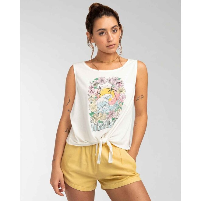 Billabong Dames Sunset Feelings Tee Salt Crystal