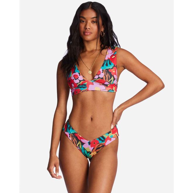 Billabong Dames Islands Plunge Rev Bikini Top Multi