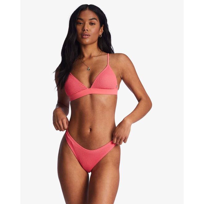 Billabong Dames Summer Hi Hike Bikini Bottom Coral Crush