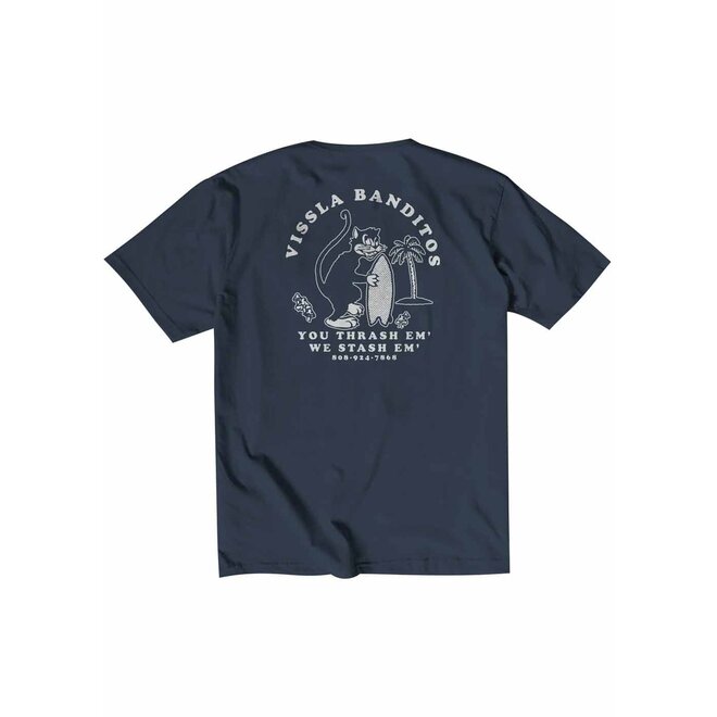 Vissla Bandito Boys SS Tee Navy