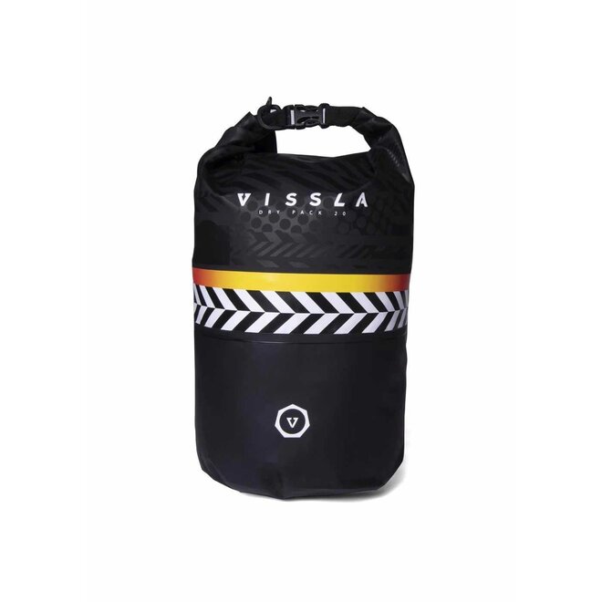 Vissla 7 Seas Dry Bag 20 Liter Black