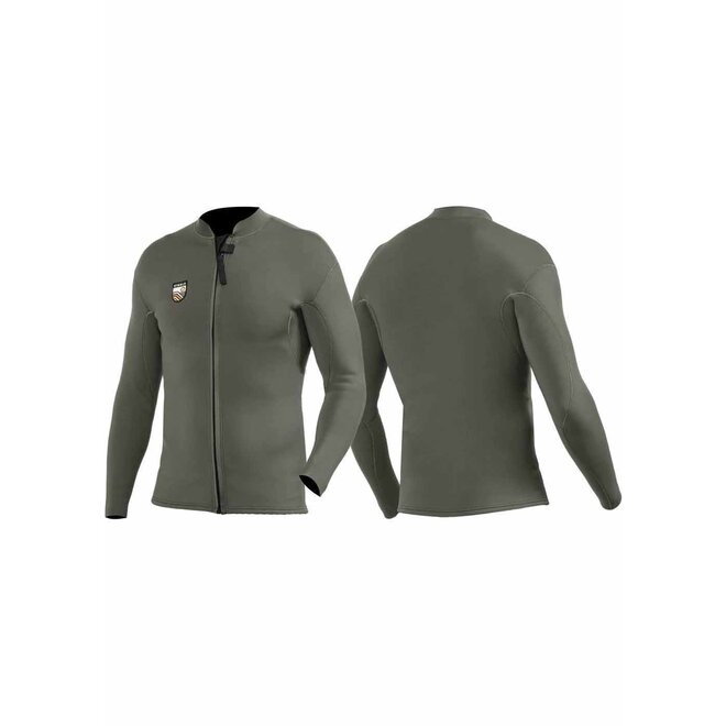 Vissla Solid Sets 2mm Jacket Army