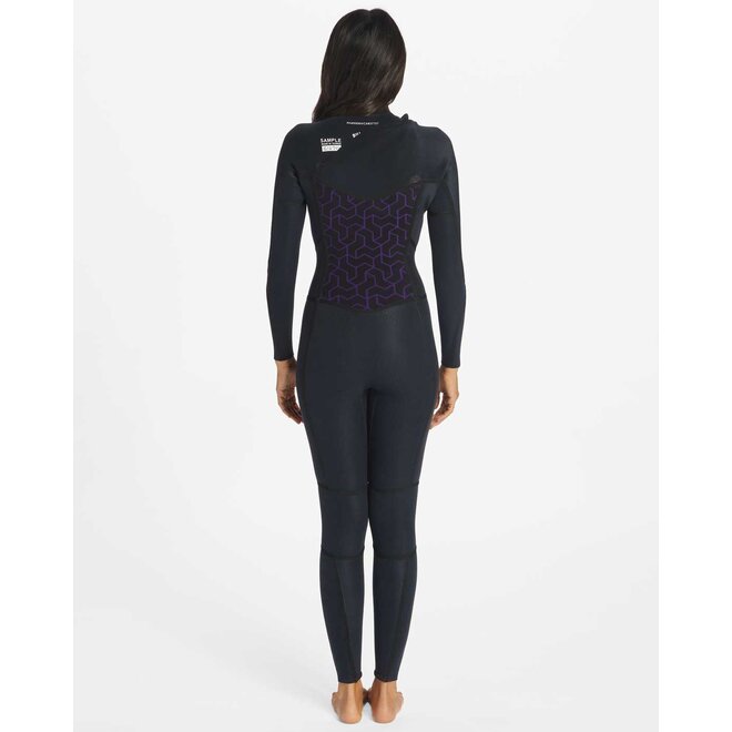 Billabong Synergy 3/2 Dames Zomer Wetsuit Wild Black