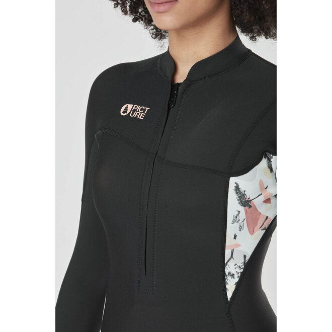 Picture Meta 2/2 FZ Dames LS Shorty Wetsuit Pyla