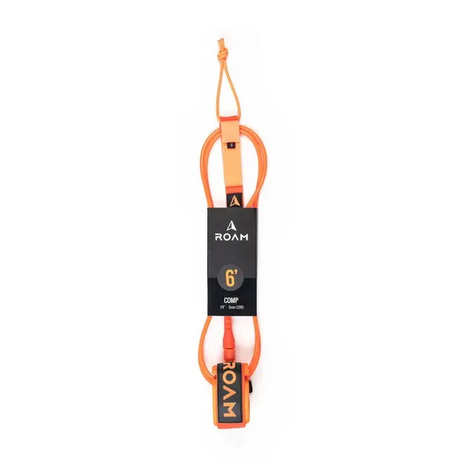 ROAM 6' Comp Leash Orange (6mm)