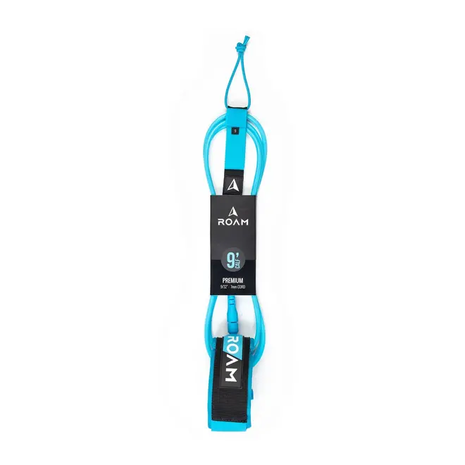 ROAM 9' Premium Calf Leash Blue (7mm)