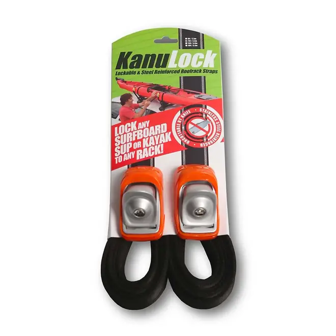 Kanulock 3.3m /11 Ft Kanulock Lockable Tiedown Set