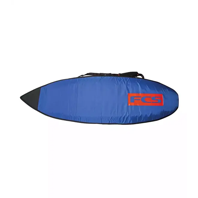 FCS 6'3 Classic Boardbag Fun Board Steel Blue/White