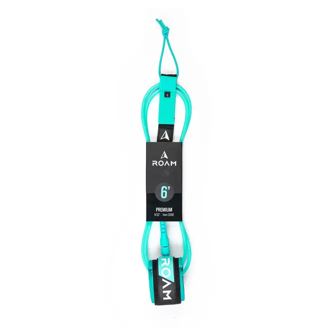 ROAM 6' Premium Leash Sea Green (7mm)