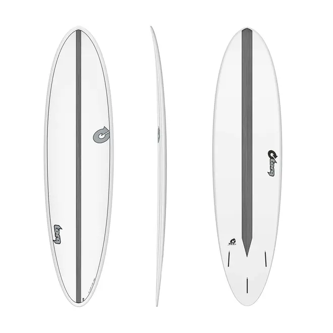 7'6 Torq Funboard CS - Futures - 3 Fin - White